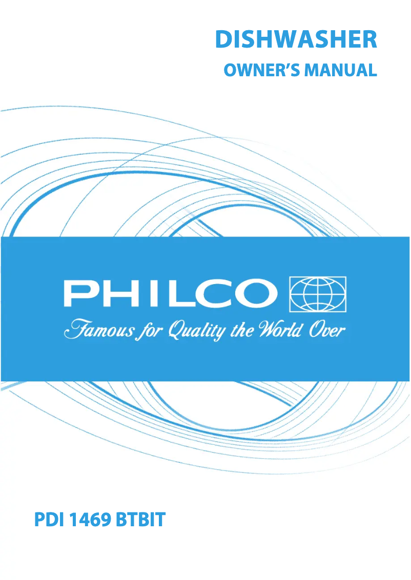 Page n°1 - Manuel utilisateur Philco PDI 1469 BTBIT
