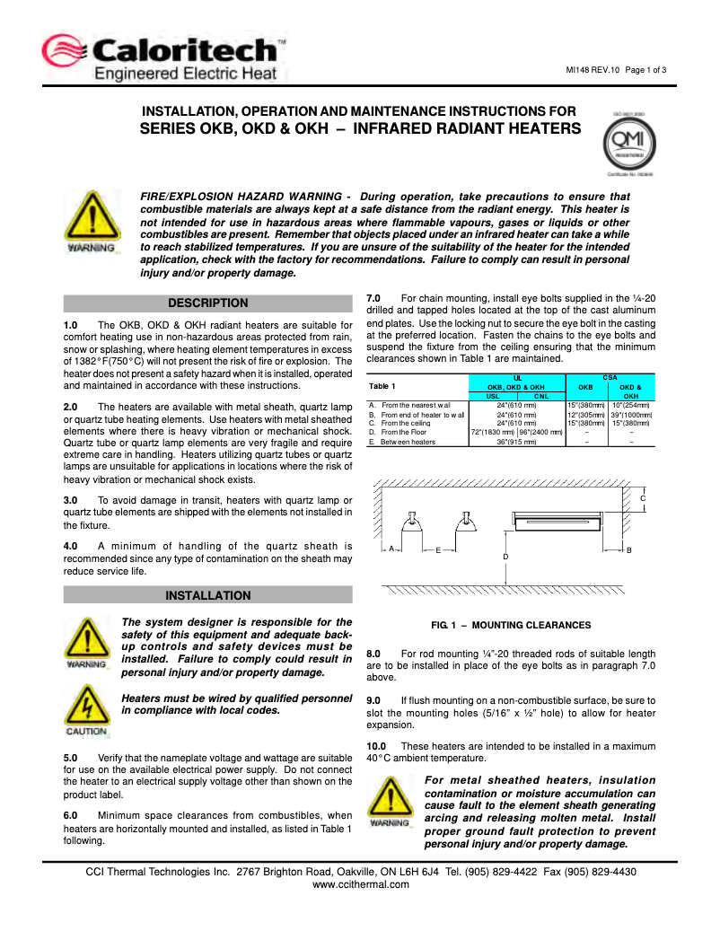 Page 1 de la notice Manuel utilisateur King H412 3/4-AS/FS-GW