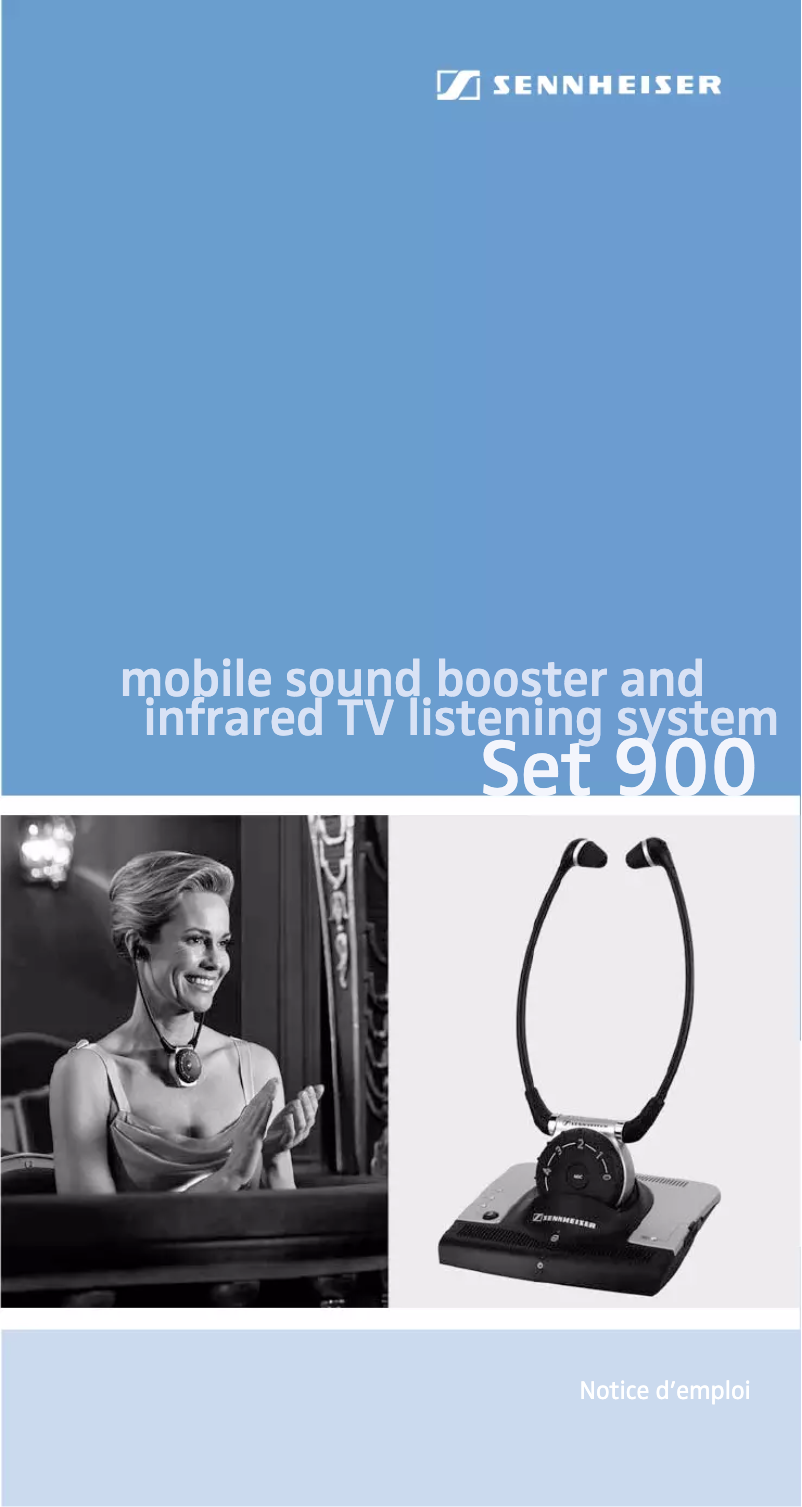 Image de la première page du manuel de l'appareil SET 900