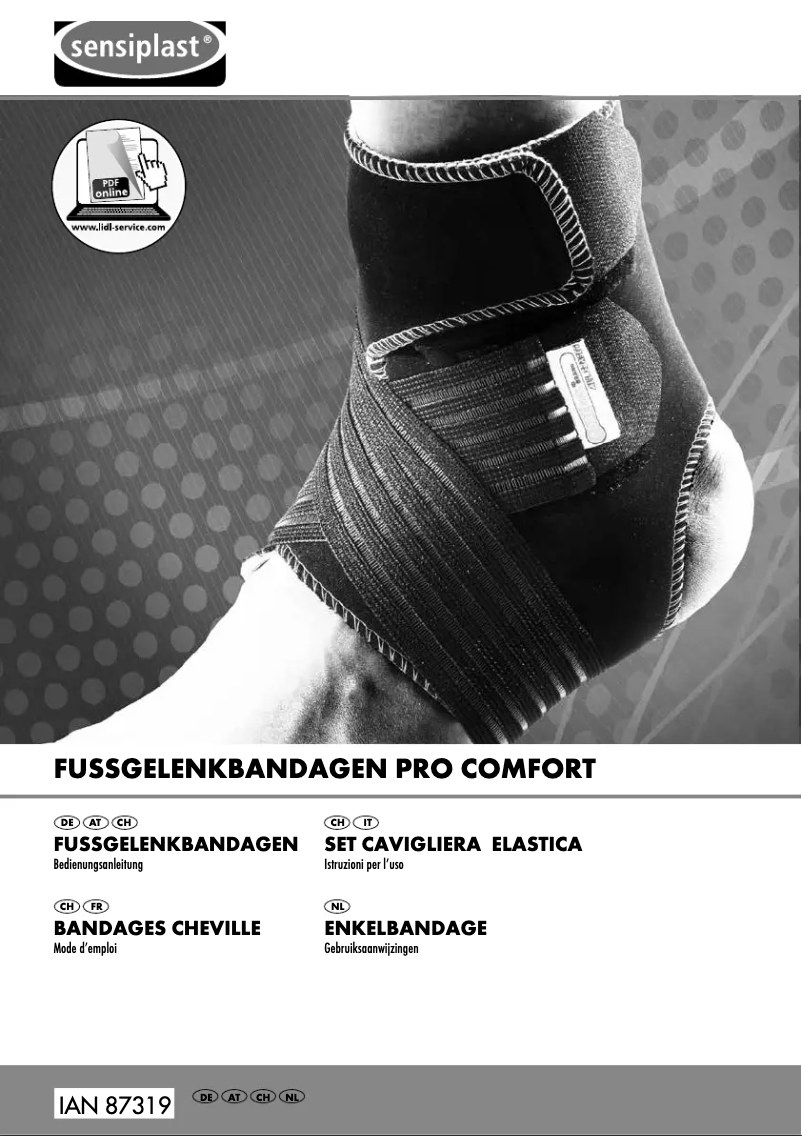 Image de la première page du manuel de l'appareil IAN 087319