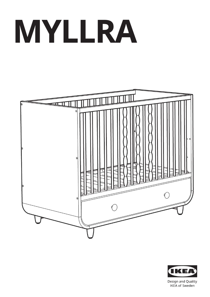 Page 1 de la notice Manuel utilisateur Ikea MYLLRA 604.835.90