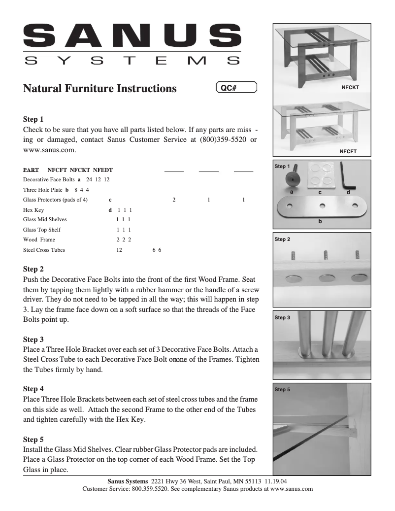 Image de la première page du manuel de l'appareil NFCFT