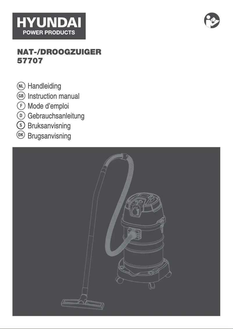 Page 1 de la notice Manuel utilisateur Hyundai 57707