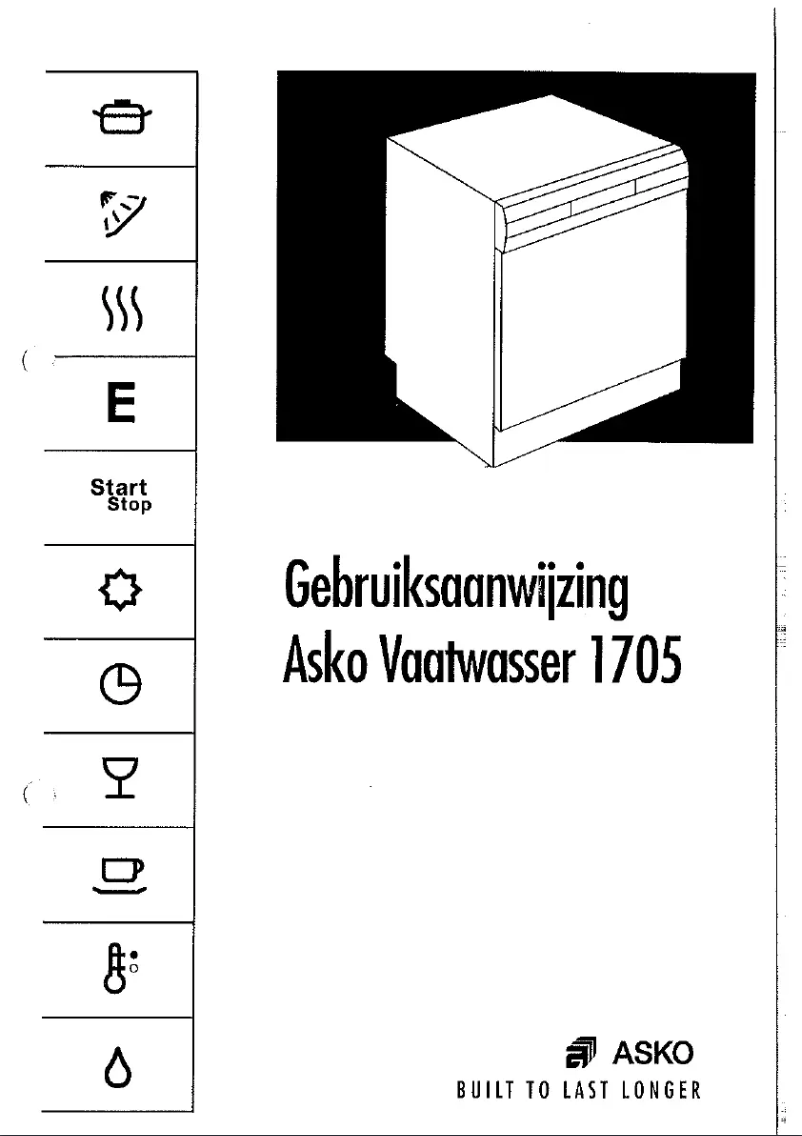 Page 1 de la notice Manuel utilisateur Asko D1705