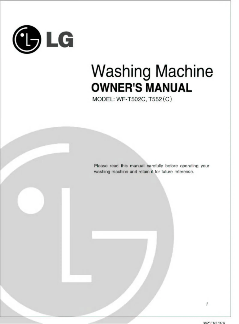 Página 1 del manual Manual de usuario LG WF-T502C