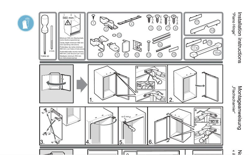 Page 1 de la notice Guide d'installation Siemens KI24LNFF1