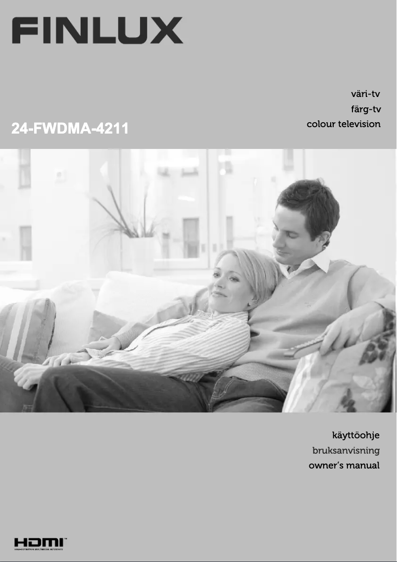 Page n°1 - Manuel utilisateur Finlux 24FWDMA4211