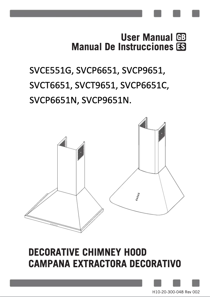 Page 1 de la notice Manuel utilisateur SVAN SVCP6651N