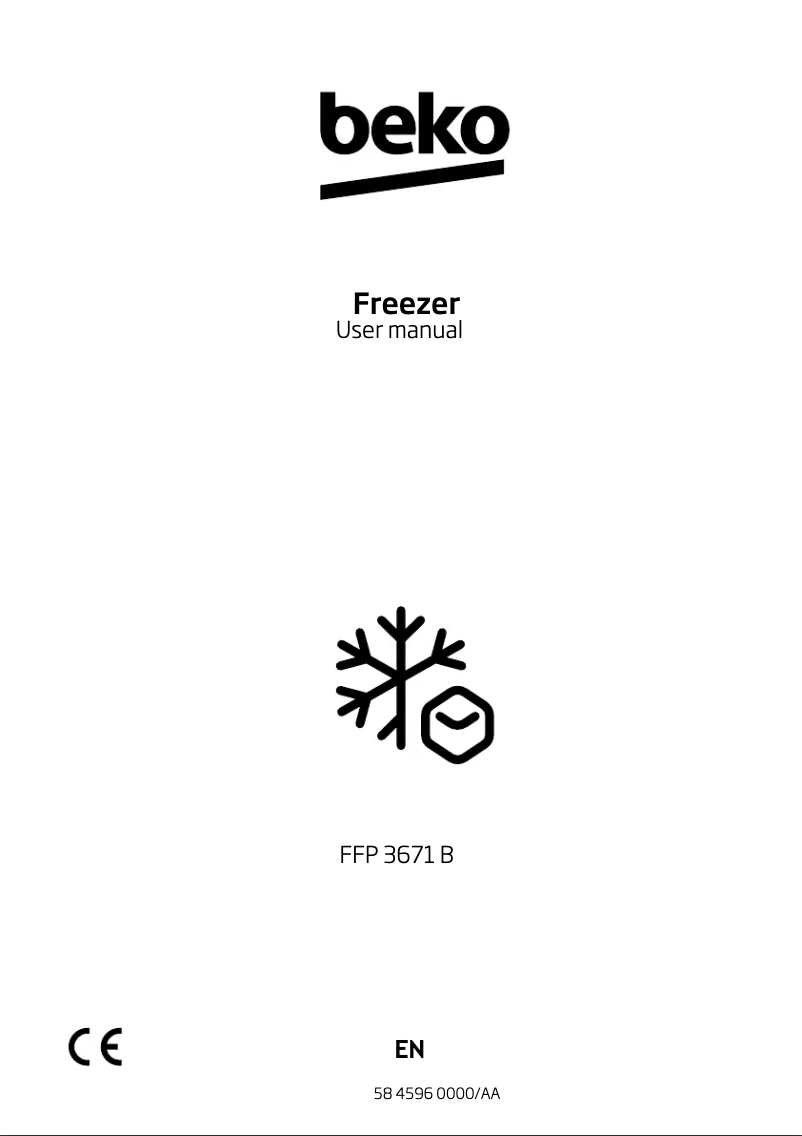 Image de la première page du manuel de l'appareil CXFG3790G