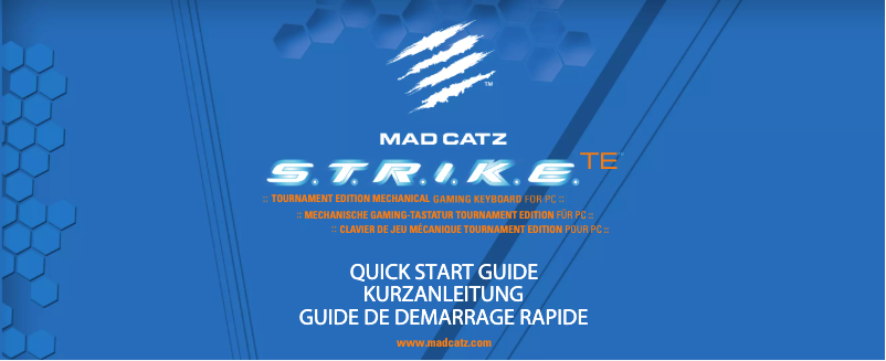 Image de la première page du manuel de l'appareil S.T.R.I.K.E. T.E