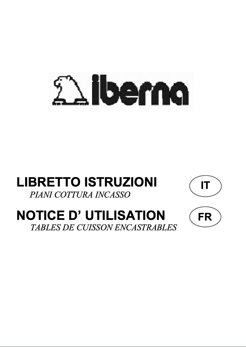 Page 1 de la notice Manuel utilisateur Iberna PCPI361/6AW