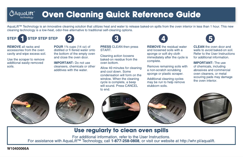 Image de la première page du manuel de l'appareil WEG760H0DS