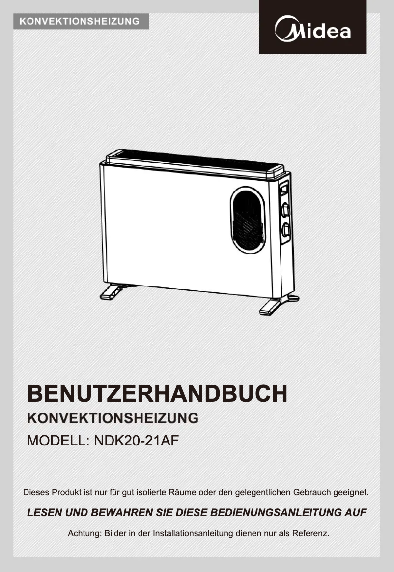 Image de la première page du manuel de l'appareil NDK20-21AF