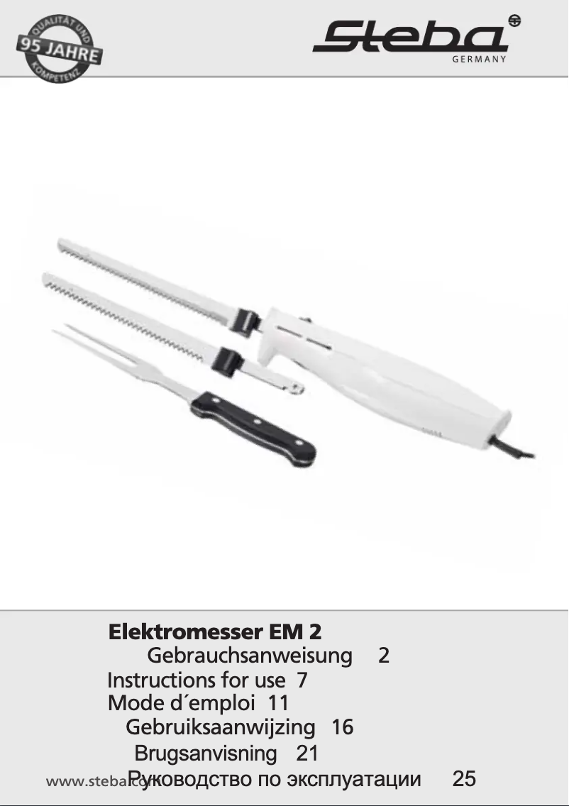 Image de la première page du manuel de l'appareil EM2