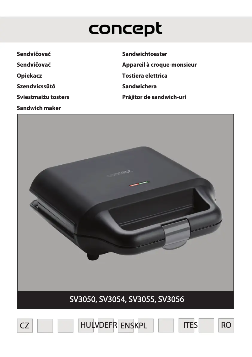 Image de la première page du manuel de l'appareil SV3054