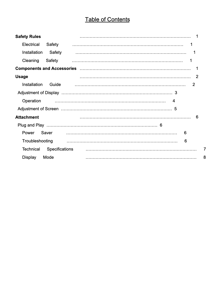 Página 1 del manual Manual de usuario Acer AL1714