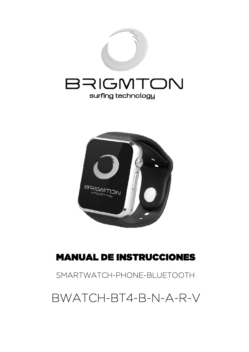 Page n°1 - Manuel utilisateur Brigmton BWATCH-BT4A