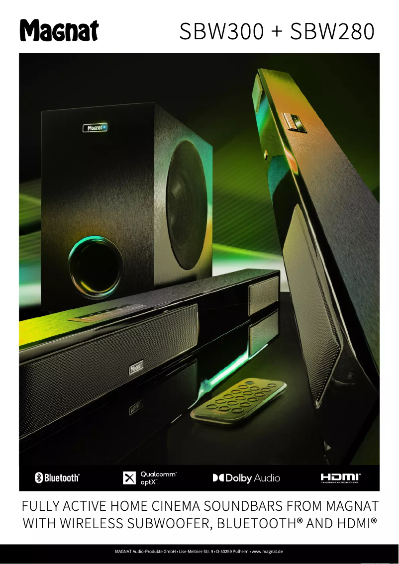 Imagen de la primera página del manual del dispositivo SBW 280