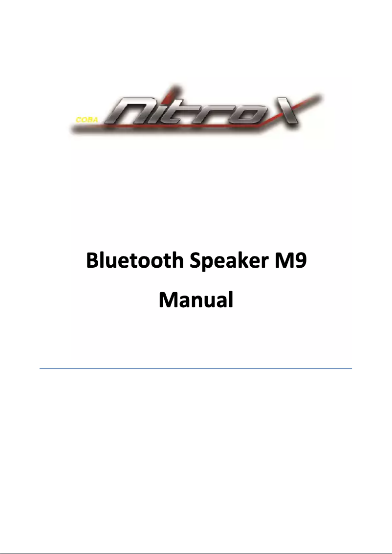 Page n°1 - Manuel utilisateur Inter-Tech m9