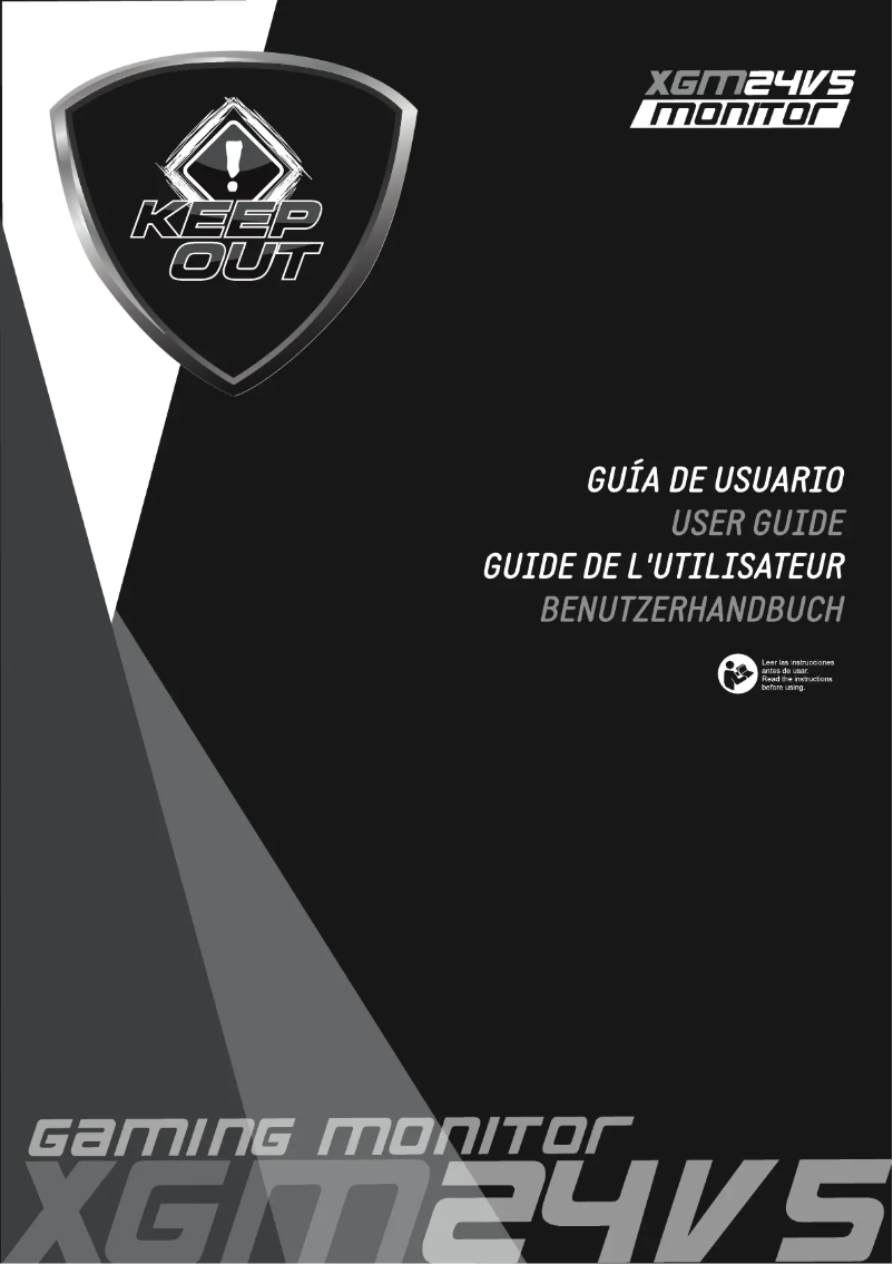 Page 1 de la notice Manuel utilisateur KeepOut XGM24V5