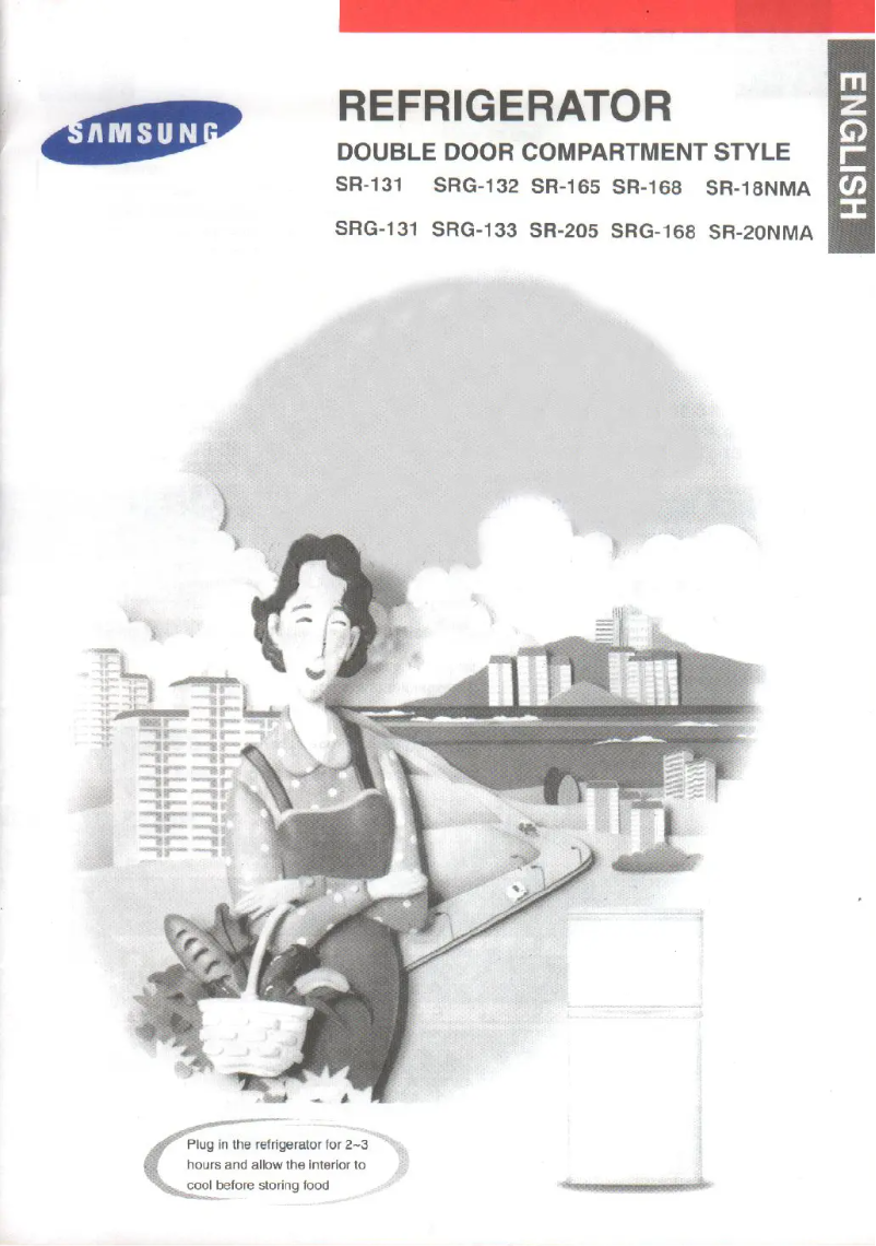 Page 1 de la notice Manuel utilisateur Samsung SRG-168