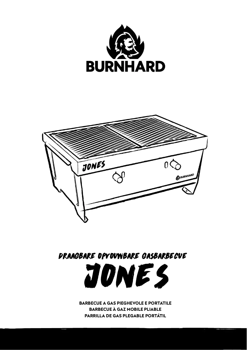 Page n°1 - Manuel utilisateur Burnhard Jones