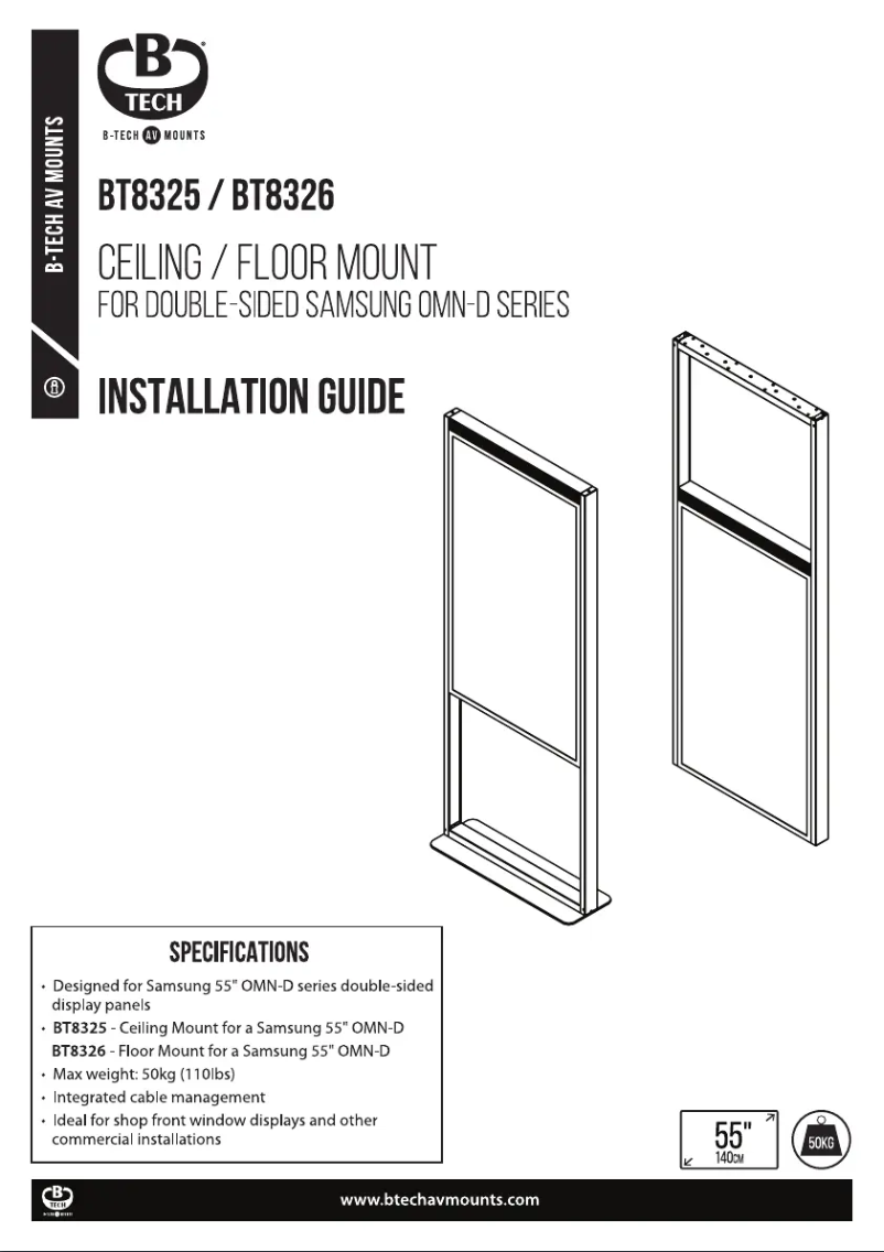Image de la première page du manuel de l'appareil BT8325