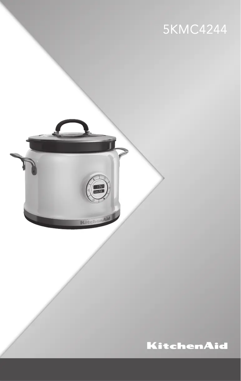 Página 1 del manual Manual de usuario KitchenAid 5KMC4244