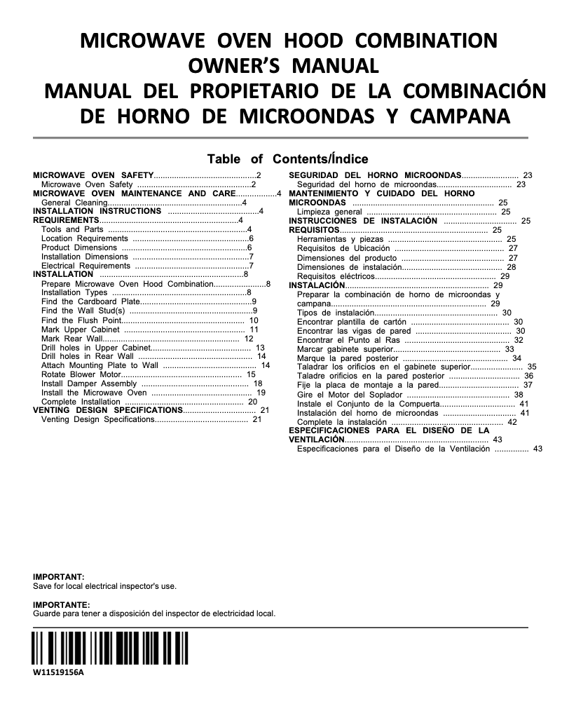 Page 1 de la notice Manuel utilisateur Whirlpool WMMF5930PZ