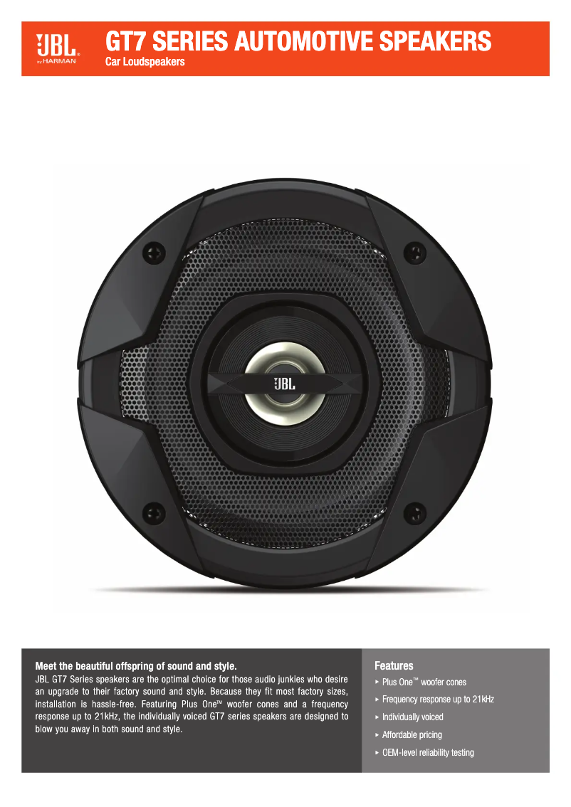 Image de la première page du manuel de l'appareil GT7-4