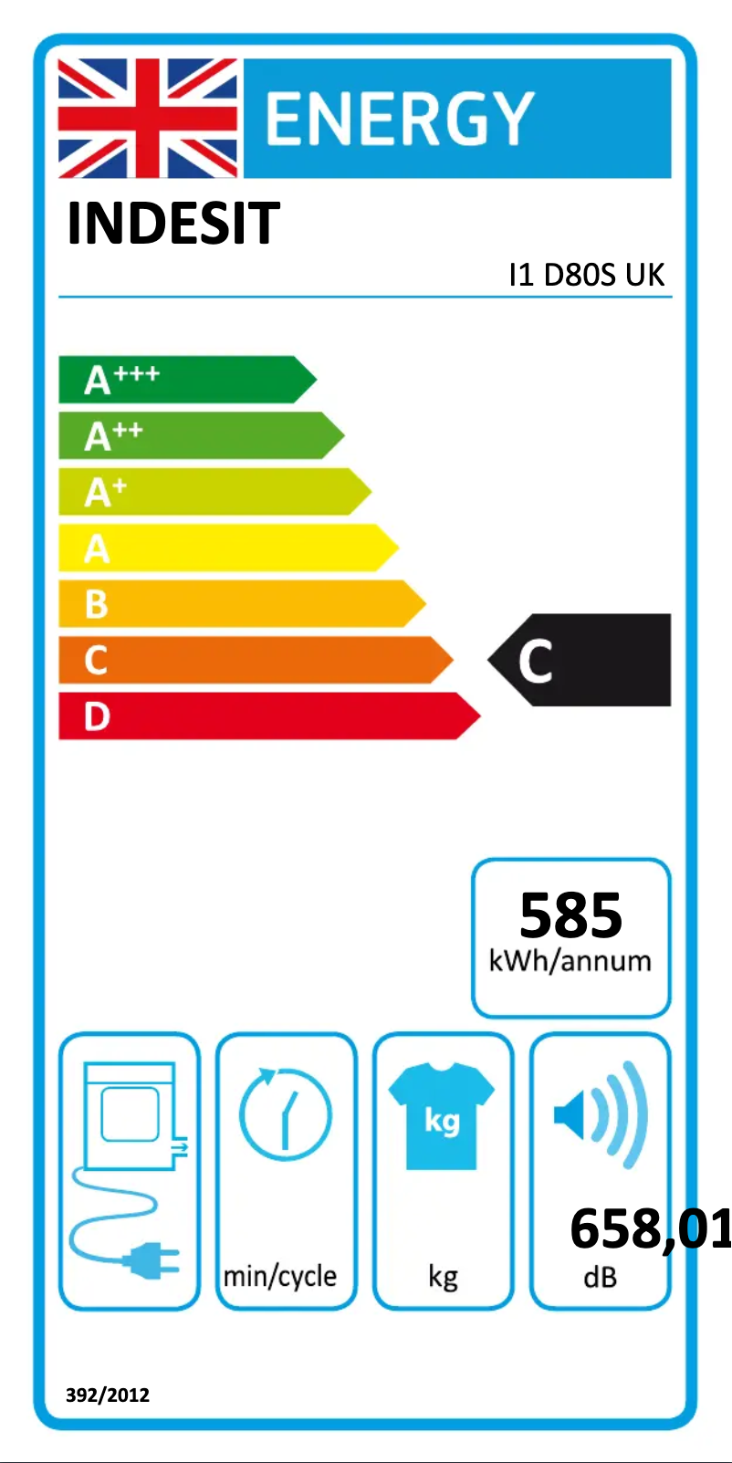 Imagen de la primera página del manual del dispositivo I1 D80S UK
