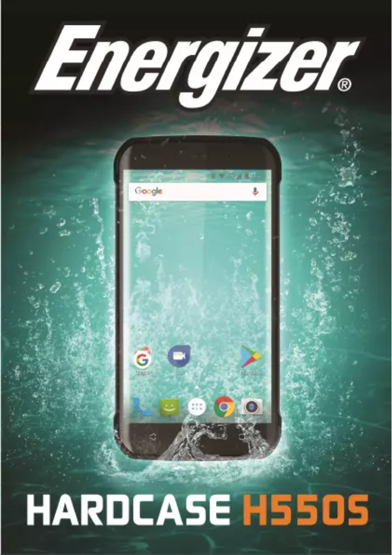 Page 1 de la notice Manuel utilisateur Energizer HardcaseH550S