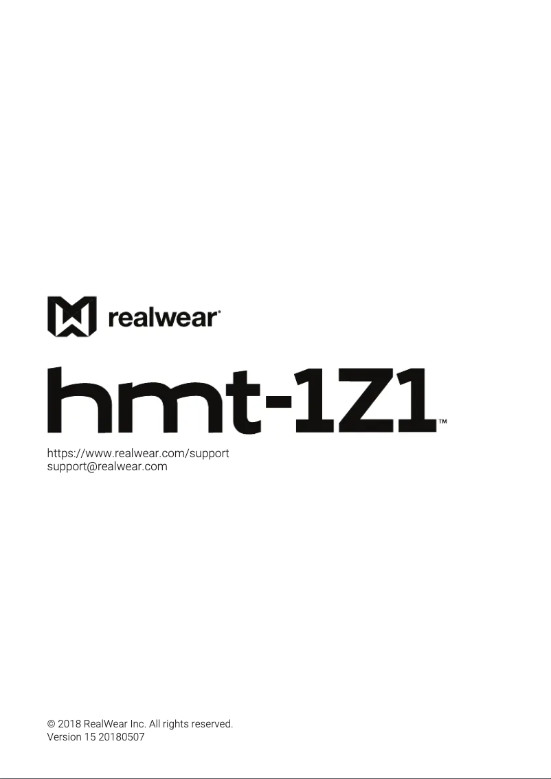 Image de la première page du manuel de l'appareil HMT-1Z1