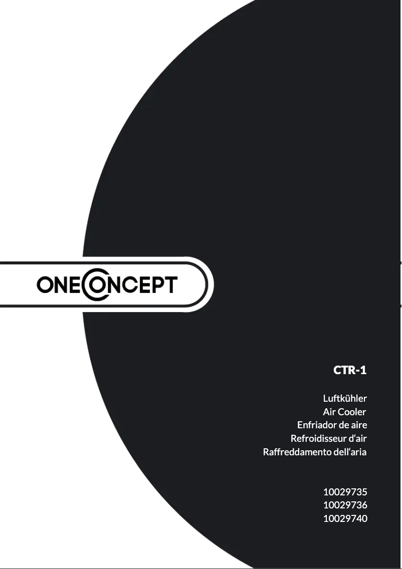 Imagen de la primera página del manual del dispositivo CTR-1