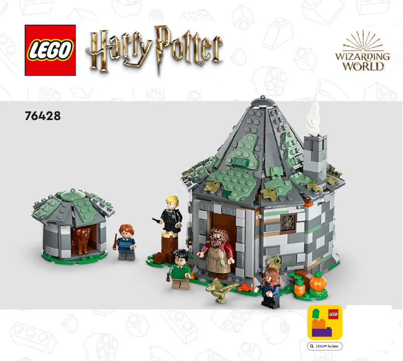 Page n°1 - Consignes visuelles Lego Harry Potter 76428