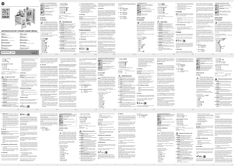 Page 1 de la notice Manuel utilisateur Playtive HG09450