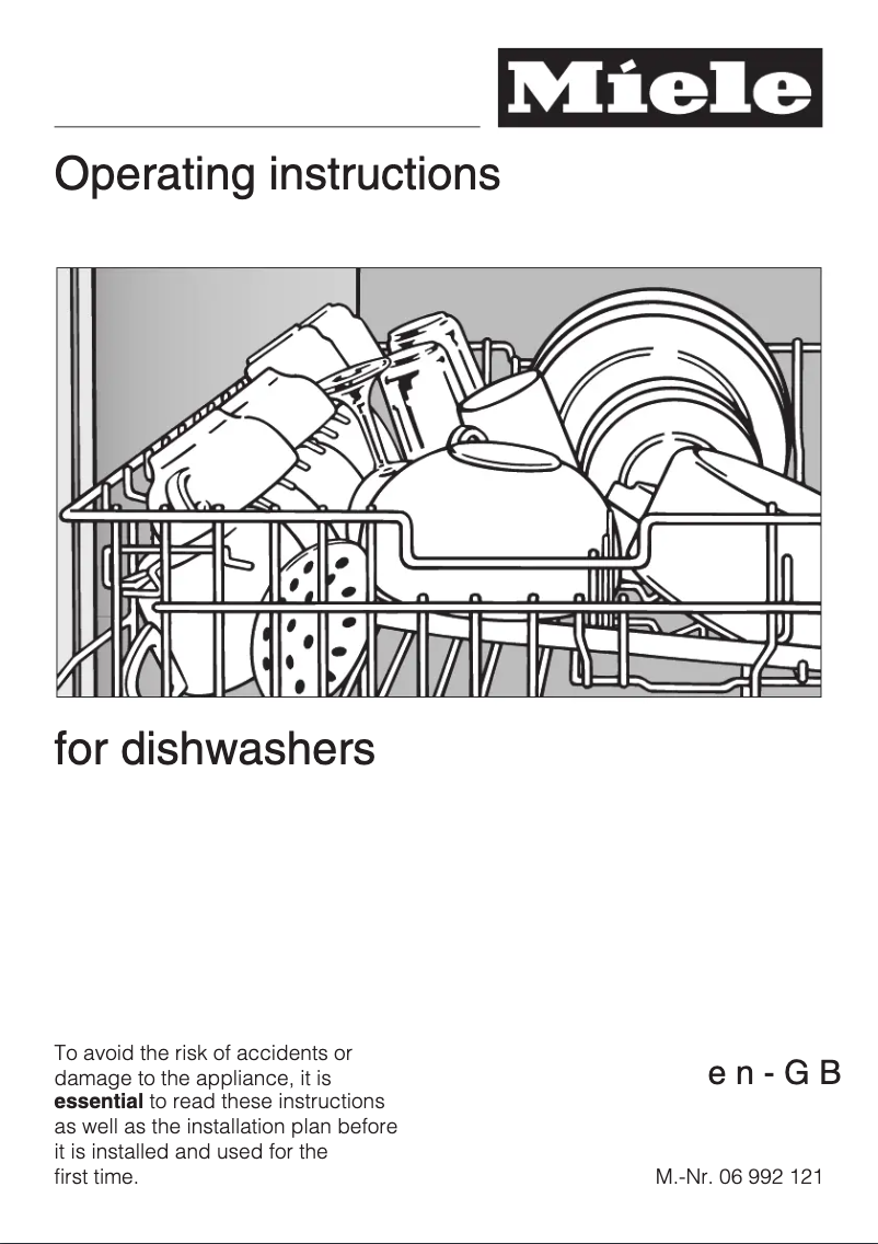 Page 1 de la notice Manuel utilisateur Miele G 1142 SCI