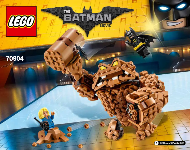 Page 1 de la notice Manuel utilisateur Lego Batman Movie 70904