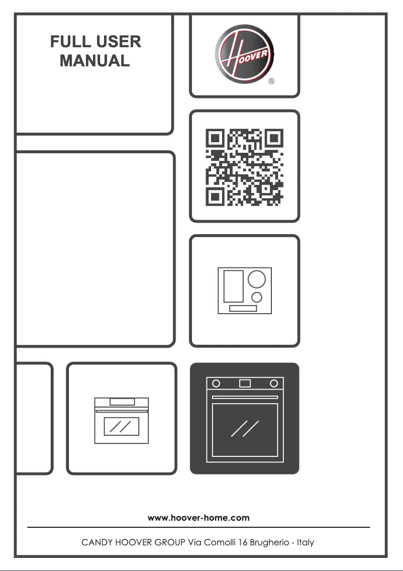 Page 1 de la notice Manuel utilisateur Hoover HO6 S5G5HTB