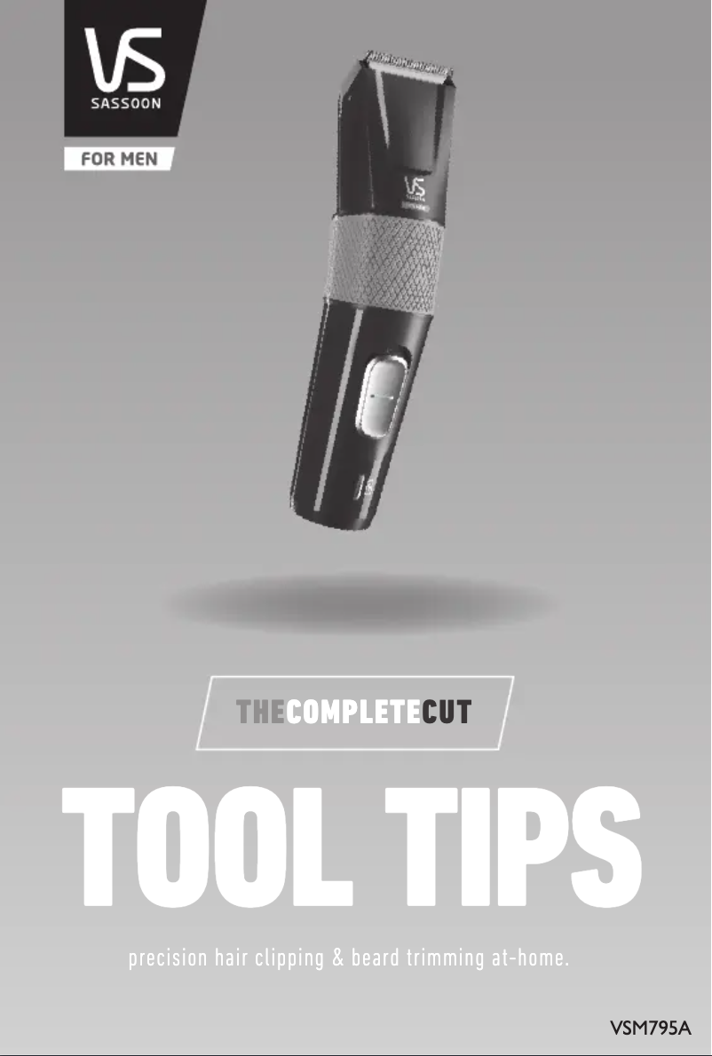 Image de la première page du manuel de l'appareil The Complete Cut VSM795A