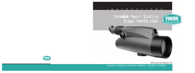 Page 1 de la notice Manuel utilisateur Yukon 6-100x100