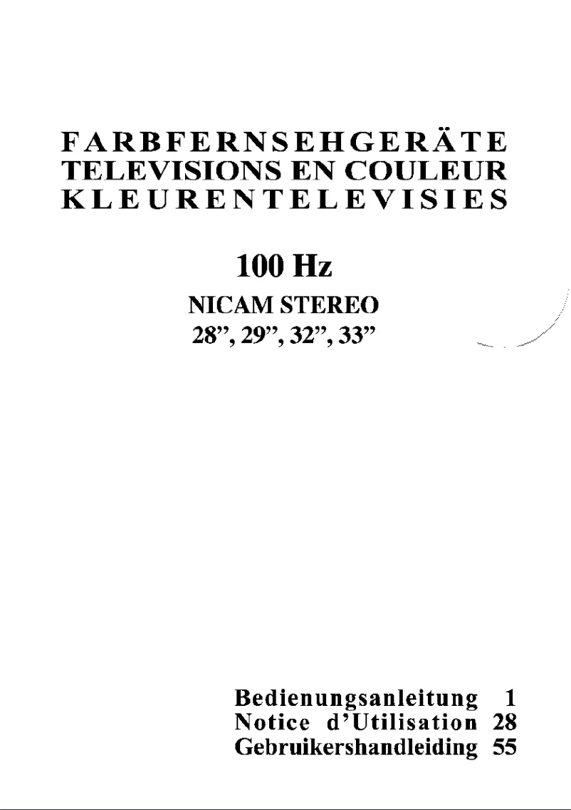 Page n°1 - Manuel utilisateur Beko BWT282