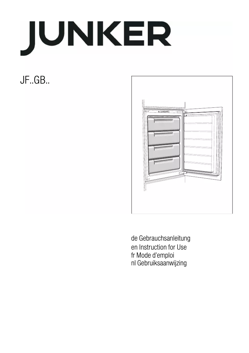 Page n°1 - Manuel utilisateur Junker JF20GB20