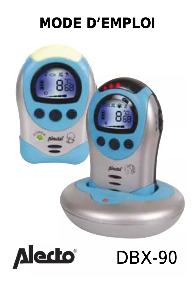 Image de la première page du manuel de l'appareil DBX-90