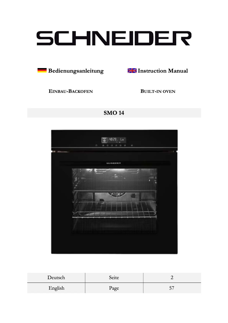 Page 1 de la notice Manuel utilisateur Schneider SMO 14