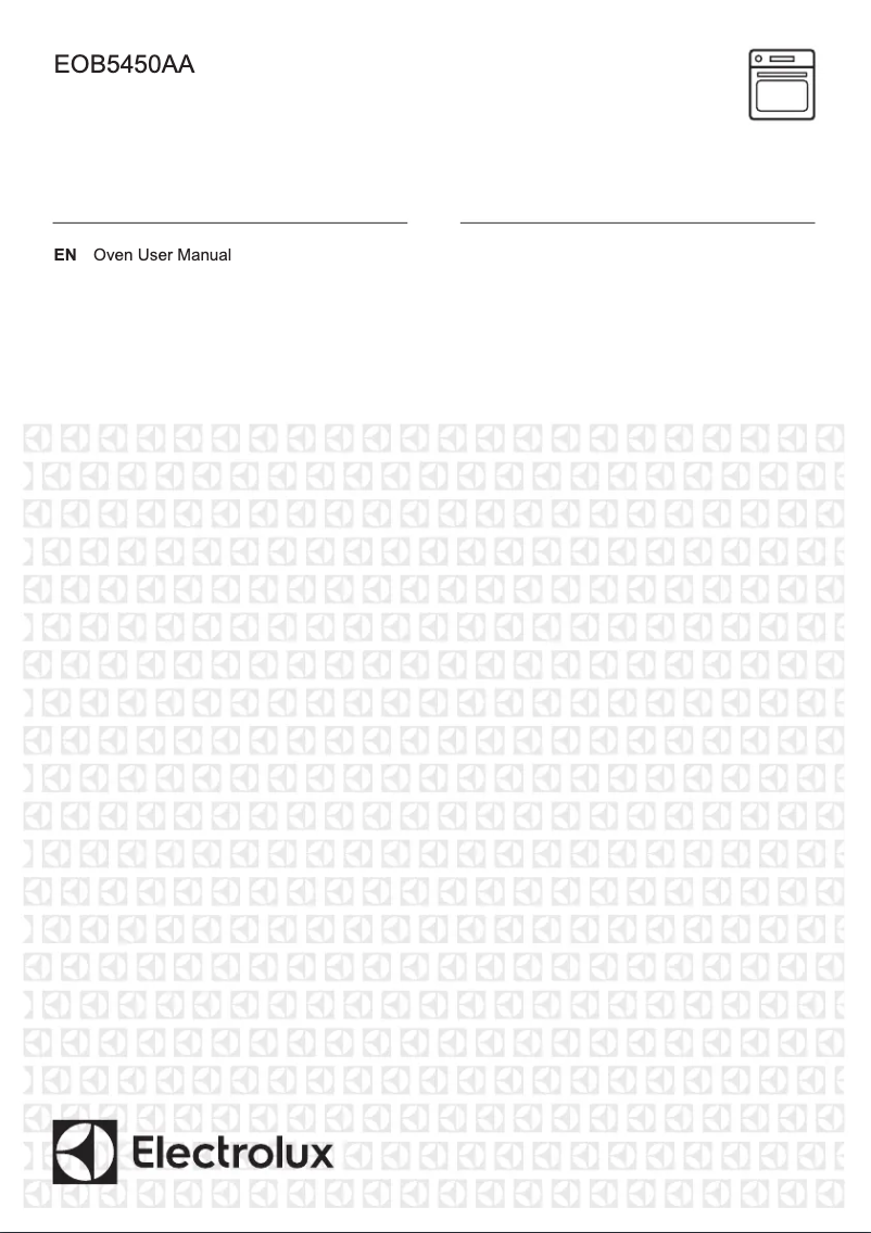 Image de la première page du manuel de l'appareil EOB5450AAX