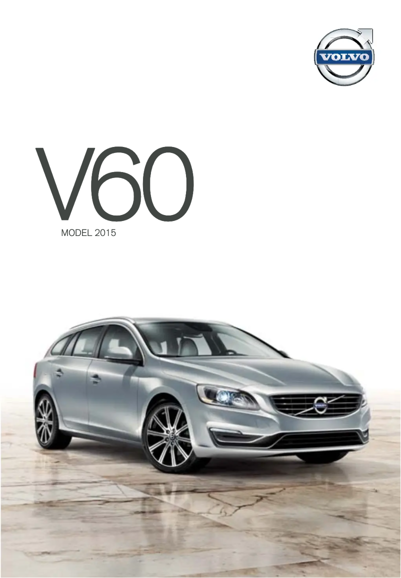 Image de la première page du manuel de l'appareil V60 (2015)