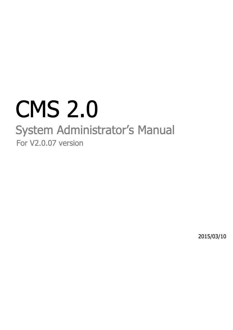 Page n°1 - Manuel utilisateur LevelOne FCS-9300