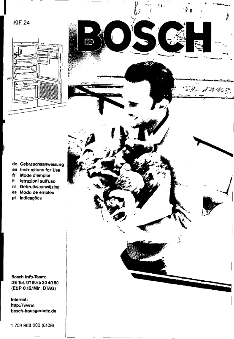 Image de la première page du manuel de l'appareil KIF2440