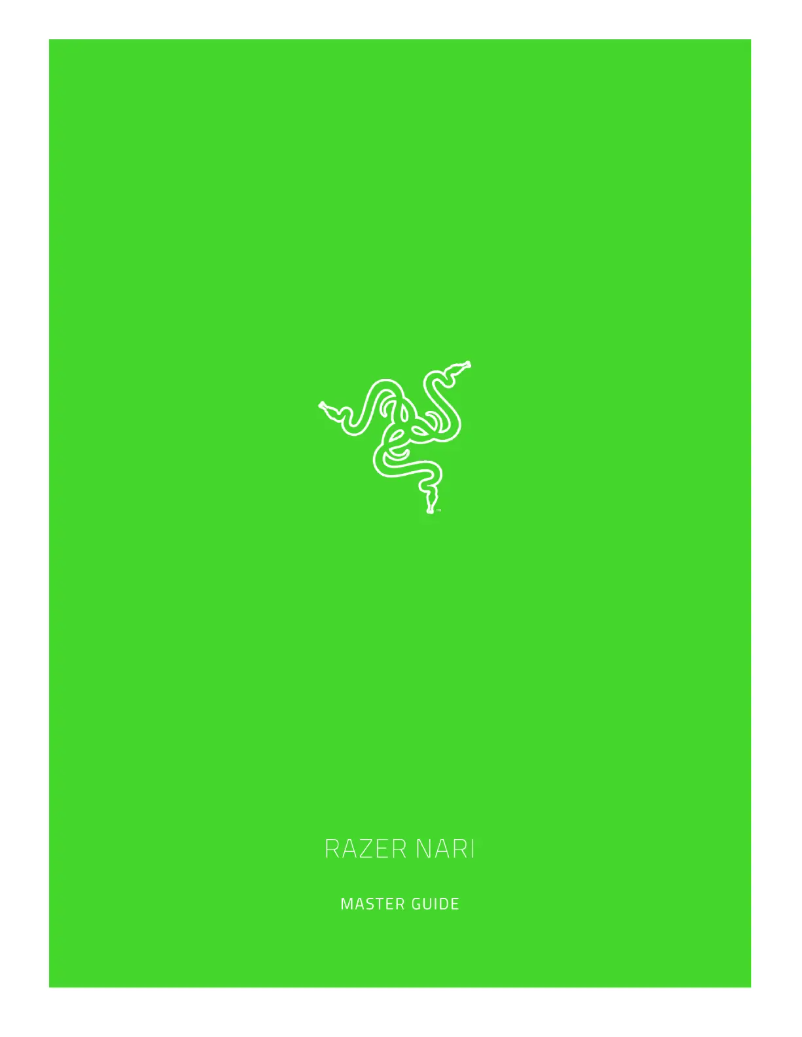 Page 1 de la notice Manuel utilisateur Razer Nari Wirelesss